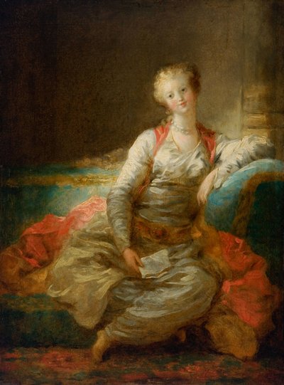 The Little Sultana by Jean Honore Fragonard